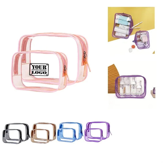 Waterproof PVC Travel Toiletry Kit (2-Piece Set)