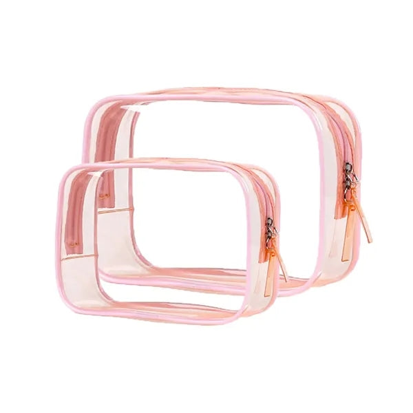 Waterproof PVC Travel Toiletry Kit (2-Piece Set)