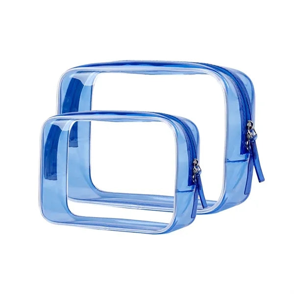Waterproof PVC Travel Toiletry Kit (2-Piece Set)