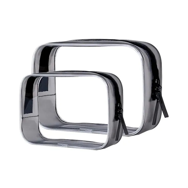 Waterproof PVC Travel Toiletry Kit (2-Piece Set)