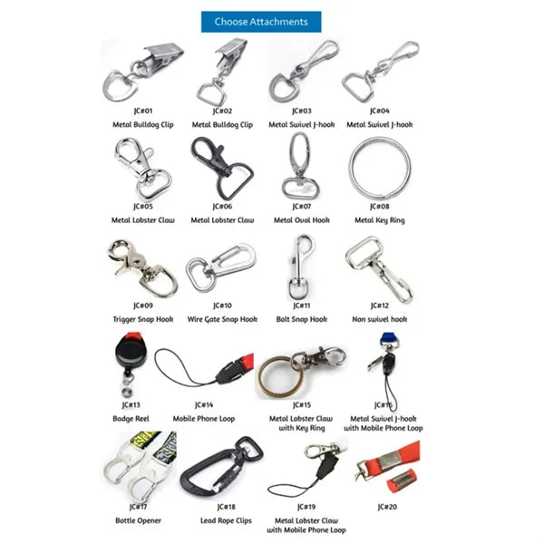 3/4" Full Color Sublimation Lanyard
