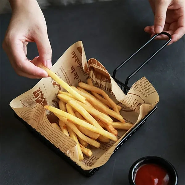 12 x 12"Wax Paper Sheets for Food