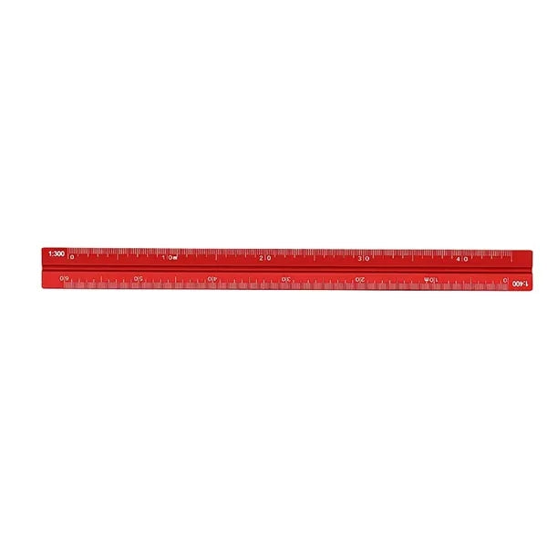 6'' Aluminum Architectural Triangular Pocket Scale Ruler