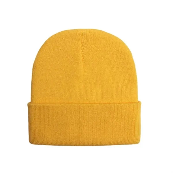 Thermal Acrylic Knitted Cap Beanie for Autumn and Winter
