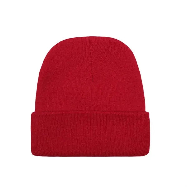 Thermal Acrylic Knitted Cap Beanie for Autumn and Winter