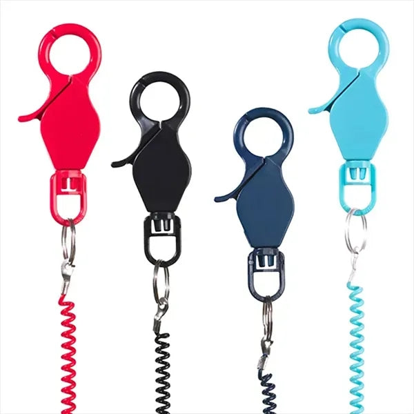 Lobster Clasp Spring Rope Casino Chip Lanyard