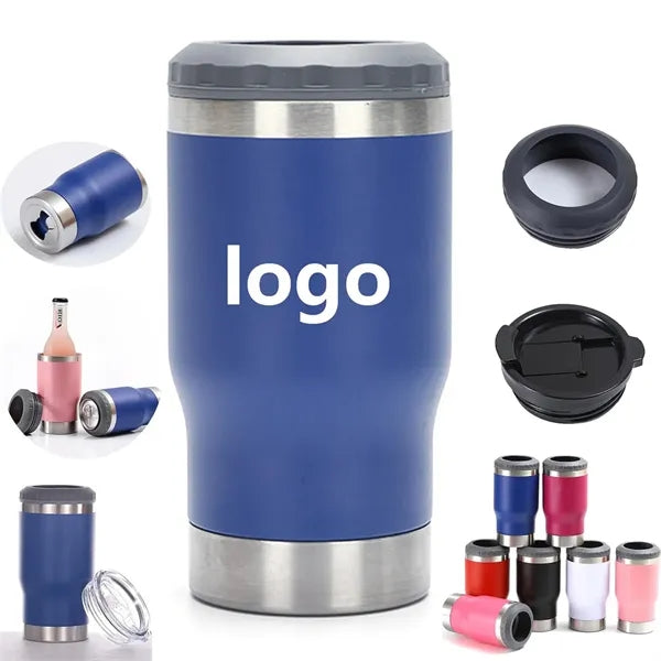14oz Stainless Steel Tumbler Beer Bottle Mug Can Cooler