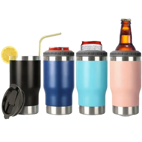 14oz Stainless Steel Tumbler Beer Bottle Mug Can Cooler