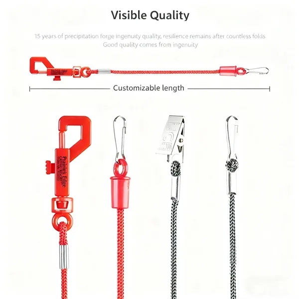 EVA Spring Casino Chip Lanyard