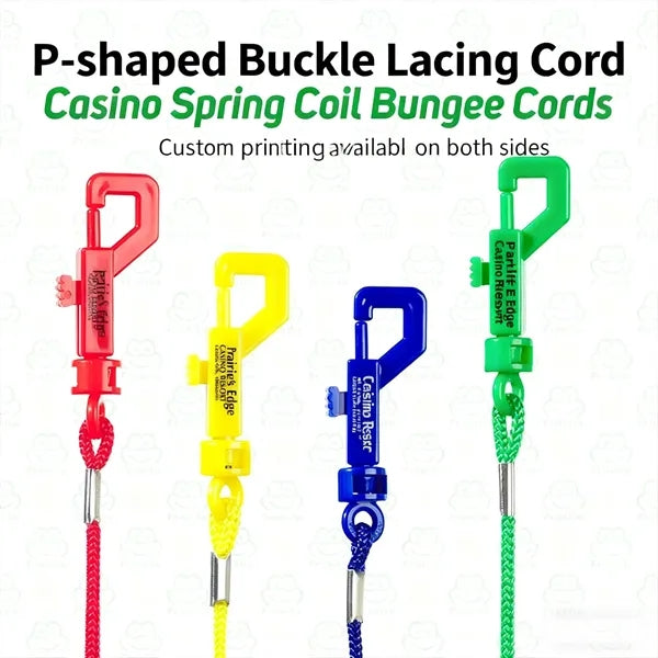 EVA Spring Casino Chip Lanyard
