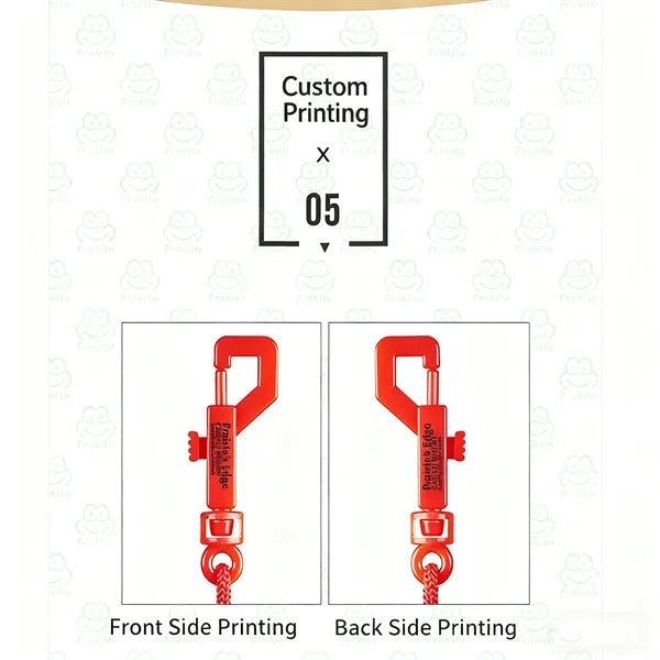 EVA Spring Casino Chip Lanyard
