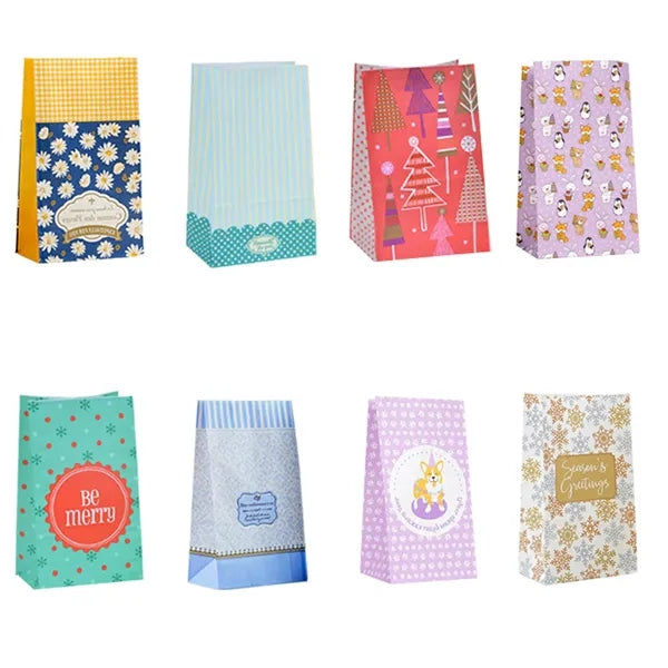 Customization oil-proof Kraft Paper sqaure Bags