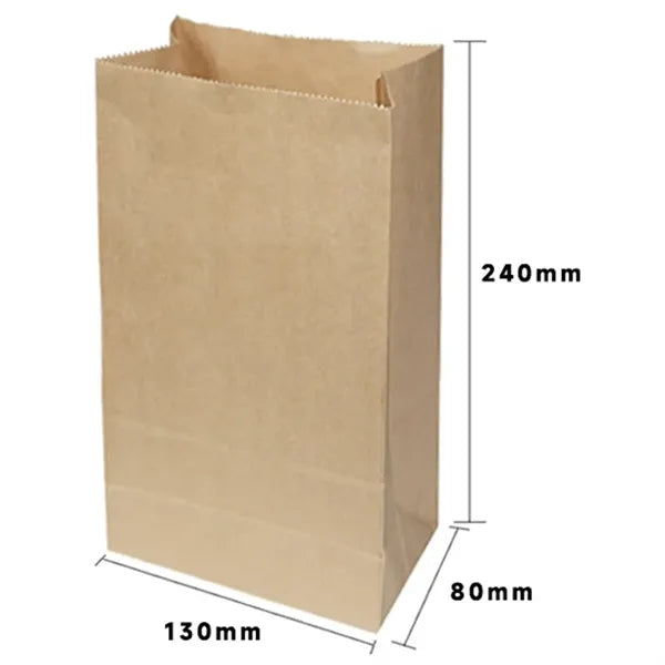 Customization oil-proof Kraft Paper sqaure Bags