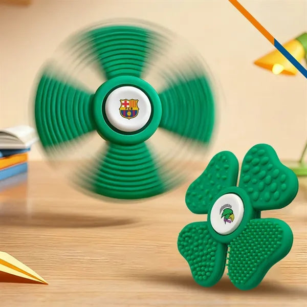LuckySpin 2in1 Four Leaf Clover Fidget Spinner