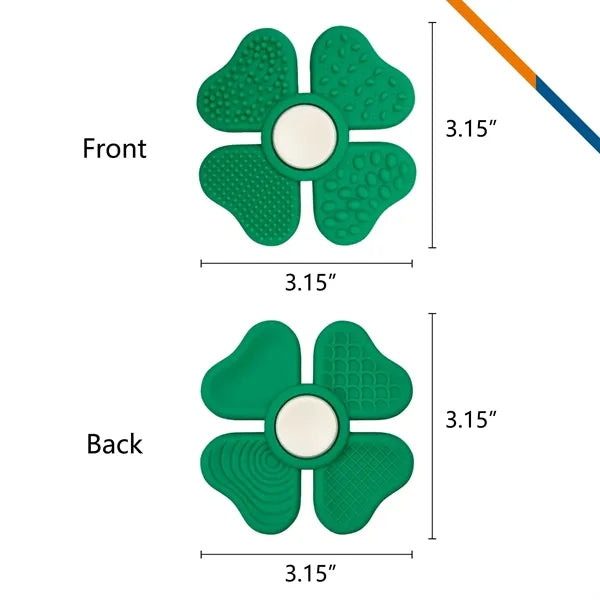 LuckySpin 2in1 Four Leaf Clover Fidget Spinner