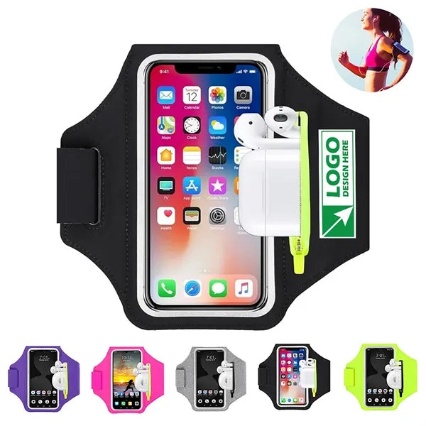 Sport Armband with Earphone Pocket