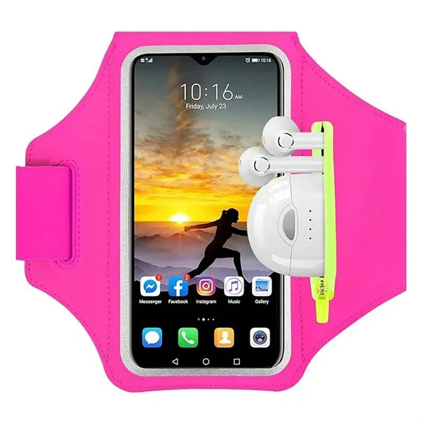 Sport Armband with Earphone Pocket