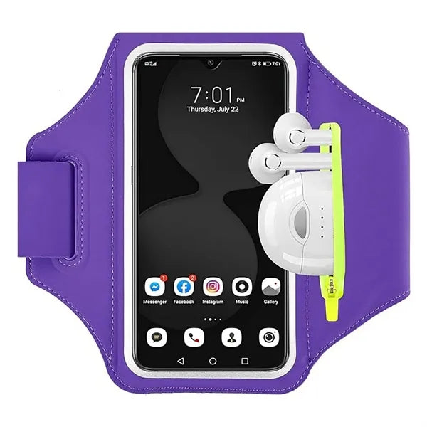 Sport Armband with Earphone Pocket