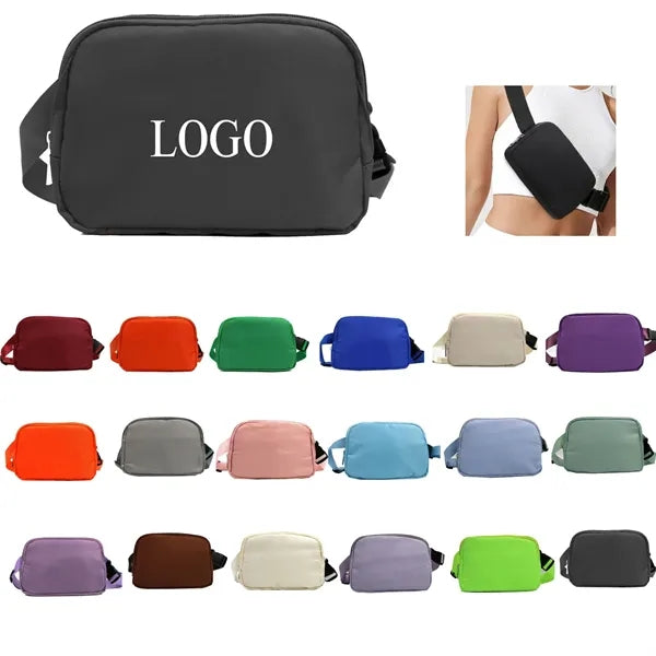 Durable Nylon Fitness Bag with Adjustable Strap