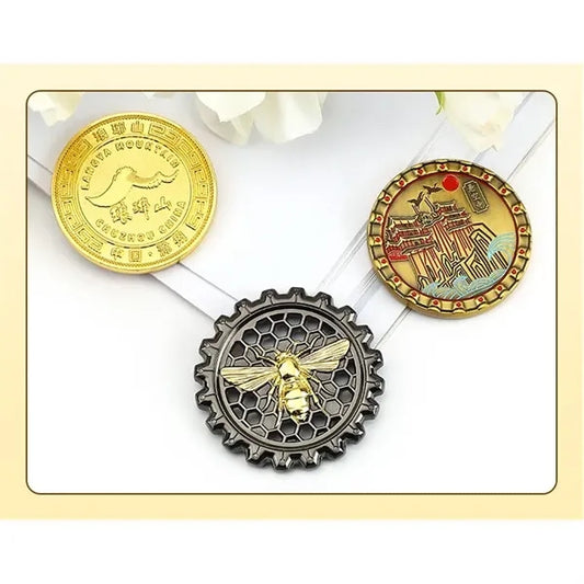 1.8" Round Commemorative Coins Custom Challenge