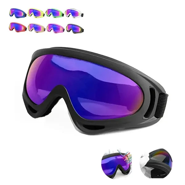 Outdoor Sports Goggles Anti-Fog Impact Resistant