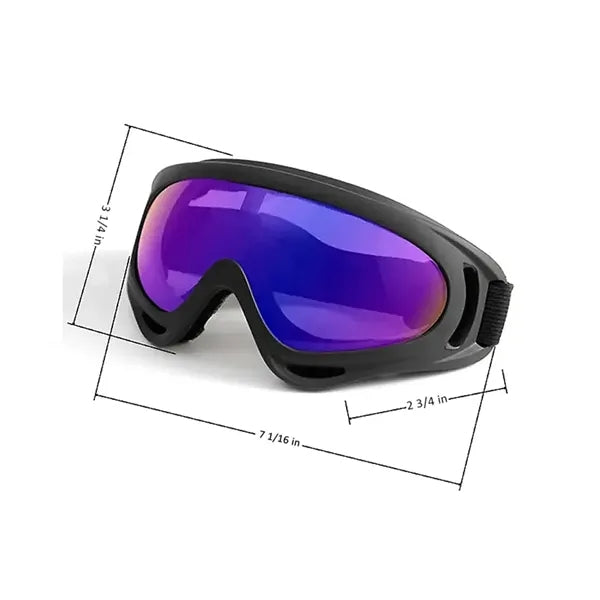 Outdoor Sports Goggles Anti-Fog Impact Resistant