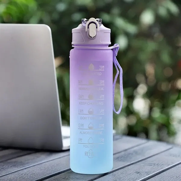 750ML Motivational Sports Water Bottle