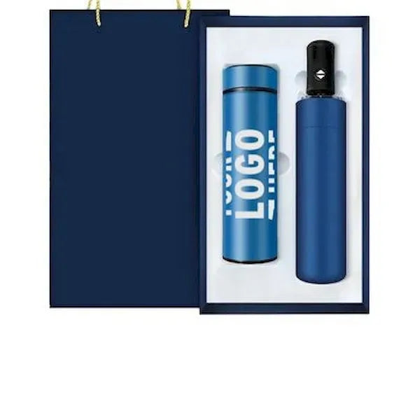 Umbrella and Smart Insulated Cup Set