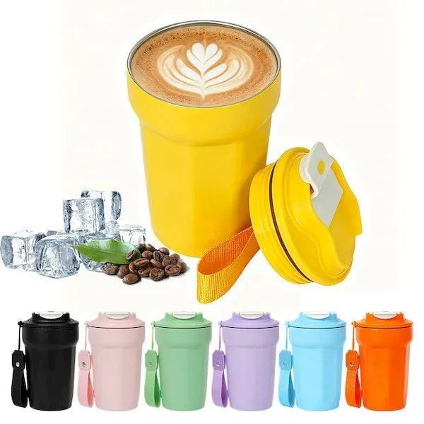 Octagonal Stainless Steel Thermos