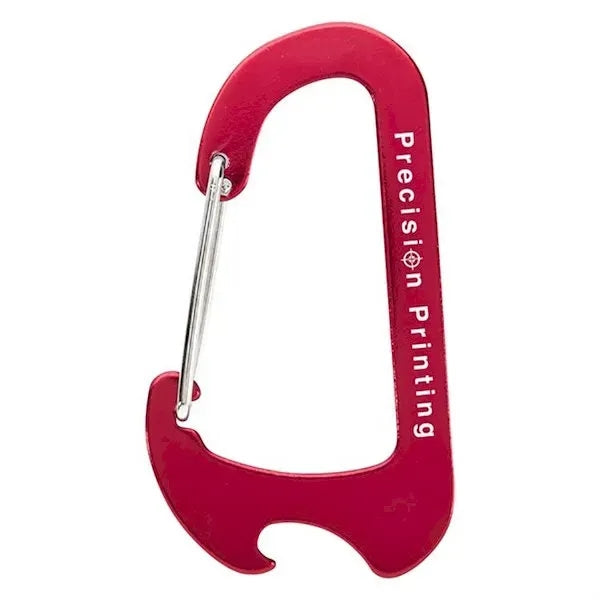 Aluminum Carabiner Bottle Opener