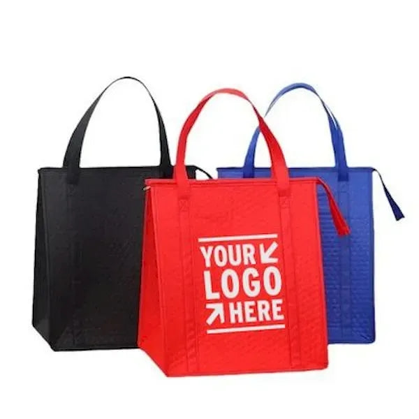 Zipper Insulated Lunch Tote Bags