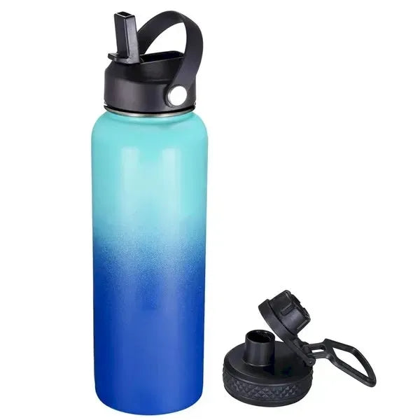 Insulated Sports Water Bottle with Straw