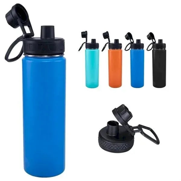 Insulated Sports Water Bottle with Straw
