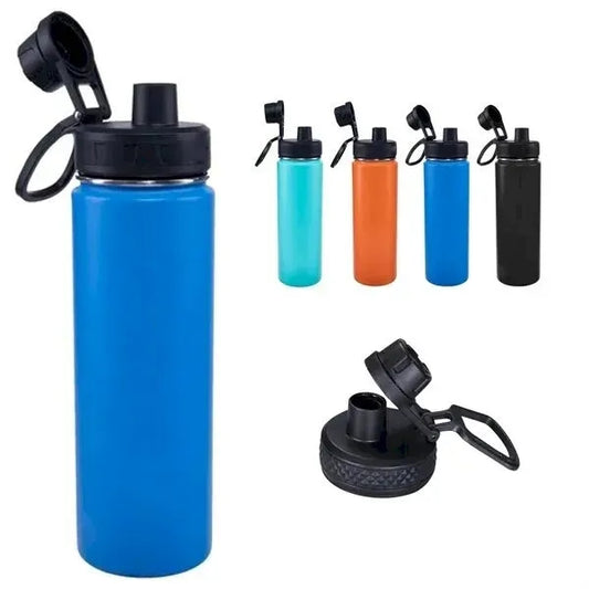 Insulated Sports Water Bottle with Straw