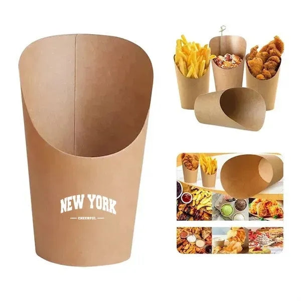 12oz Disposable French Fry Cup