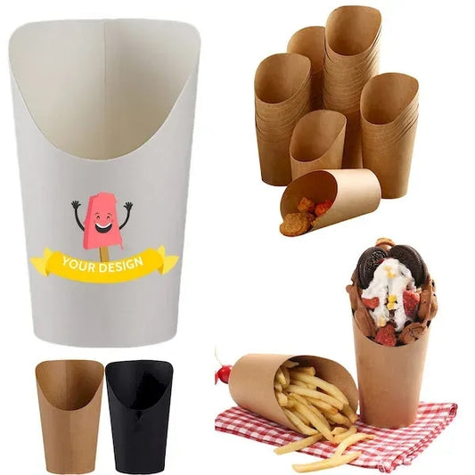 12oz Disposable French Fry Cup