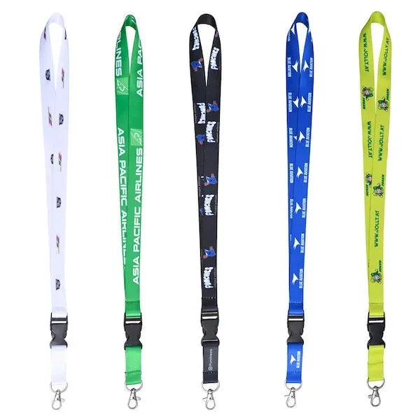 3/4" Polyester Detachable Lanyards Badge Holder