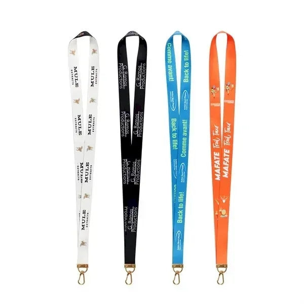 3/4" Full Color Lanyard with Swivel Hook