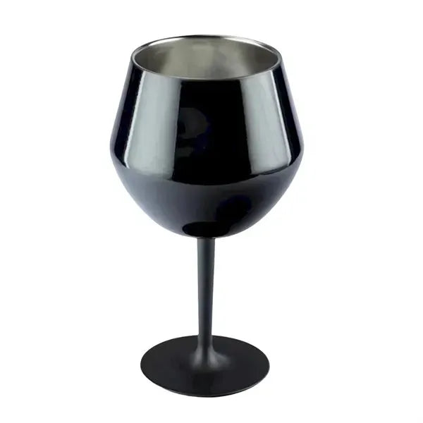 400ML Wine Glass with Stainless Steel Base