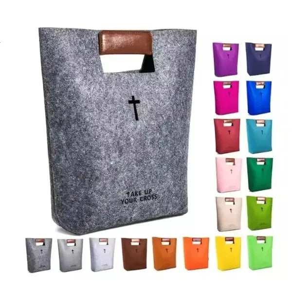 Felt Bible Tote Bag