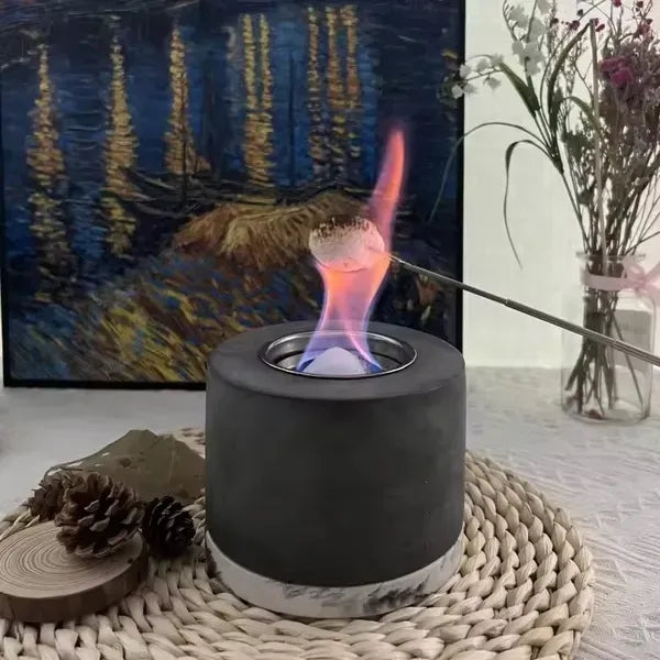 Concrete Tabletop Fire Pit