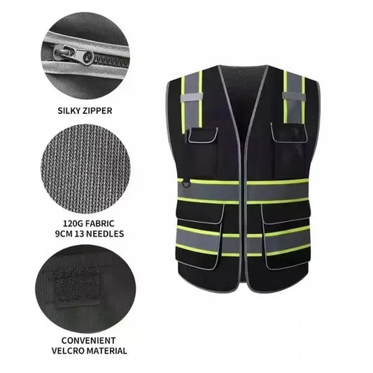 High Visibility Reflective Safety Vest