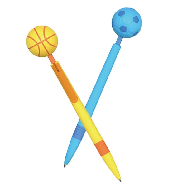 Novelty Ball Pen With Spinning Fidget Top For Stress Relief