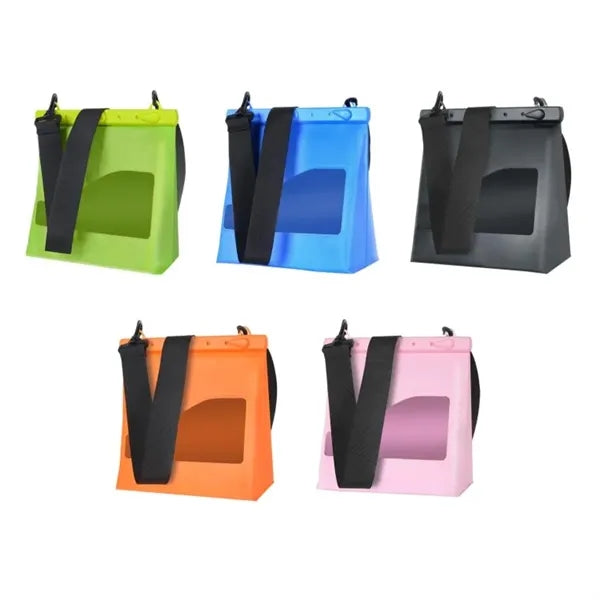 Waterproof Tote Shoulder Bag with Custom Print Area