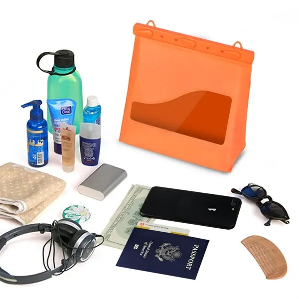 Waterproof Tote Shoulder Bag with Custom Print Area