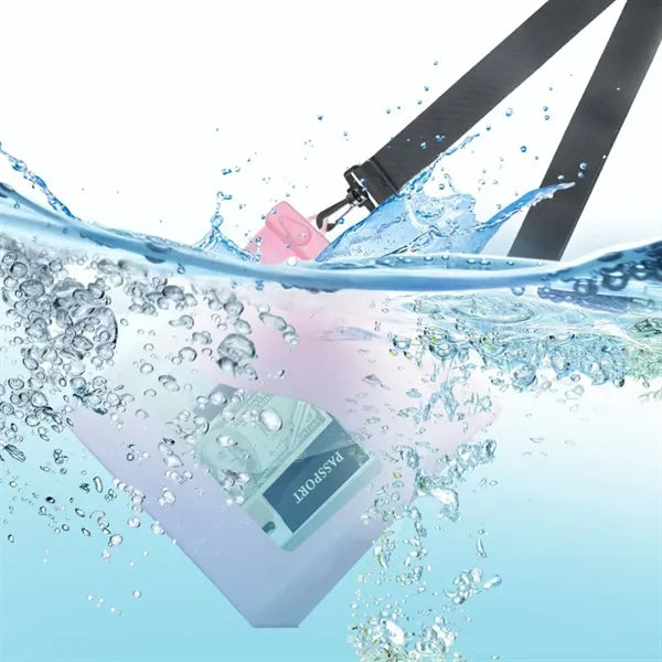 Waterproof Tote Shoulder Bag with Custom Print Area