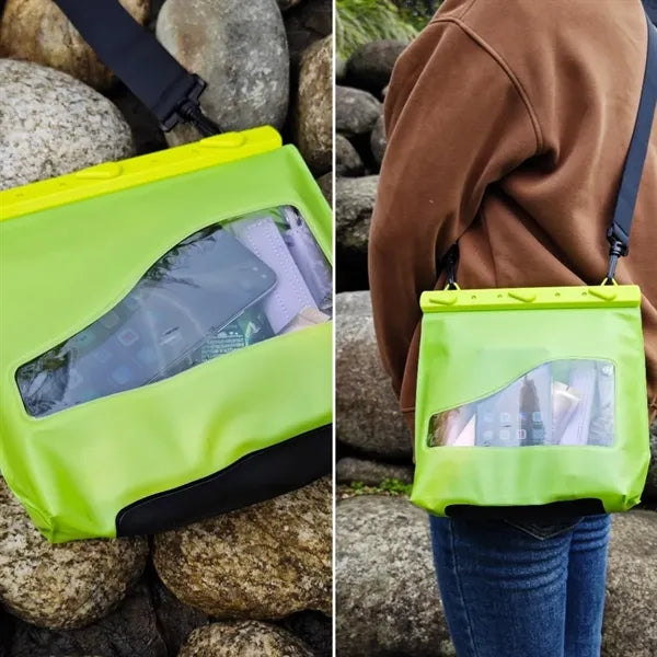 Waterproof Tote Shoulder Bag with Custom Print Area
