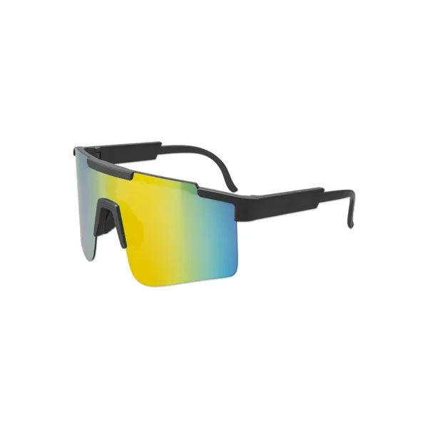 UV400 Athletic Mirror Sunglasses