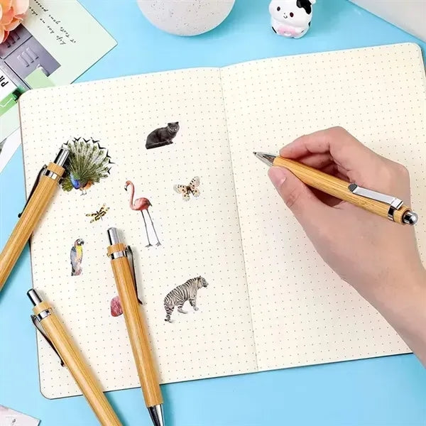 Bamboo Ballpoint Pen Set