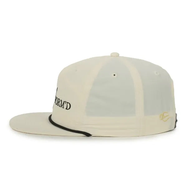 5 Panel High Crown w/Cord